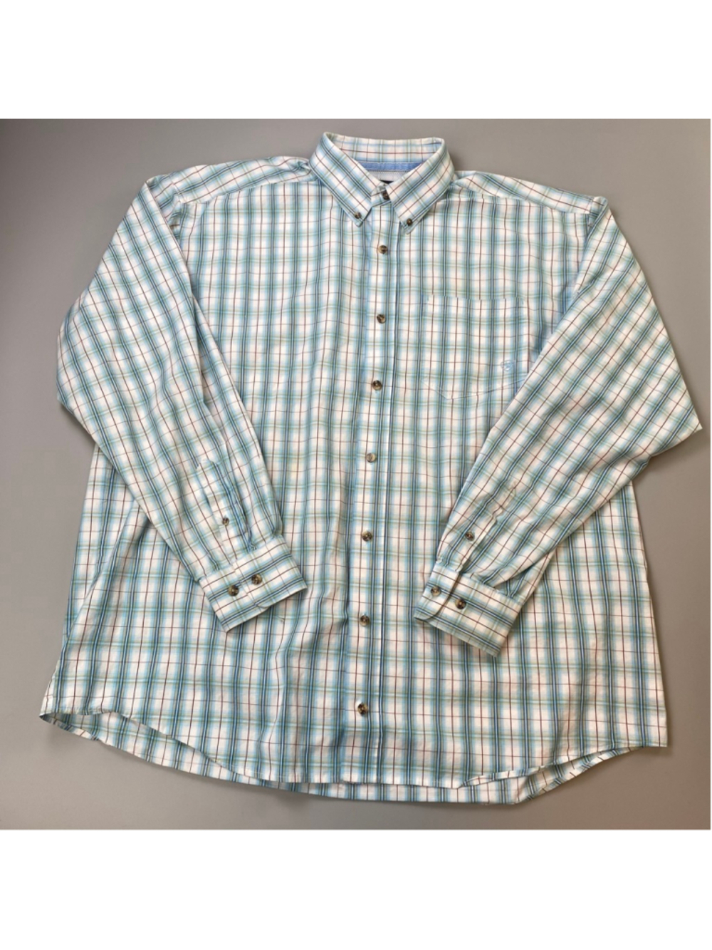 Ariat Shirt Mens XXL Button Down Plaid Western Utility Workwear Gorpcore Cowboy